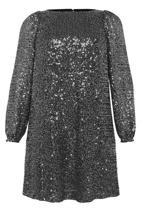 Jerseykleid A-shape silver - Image 4
