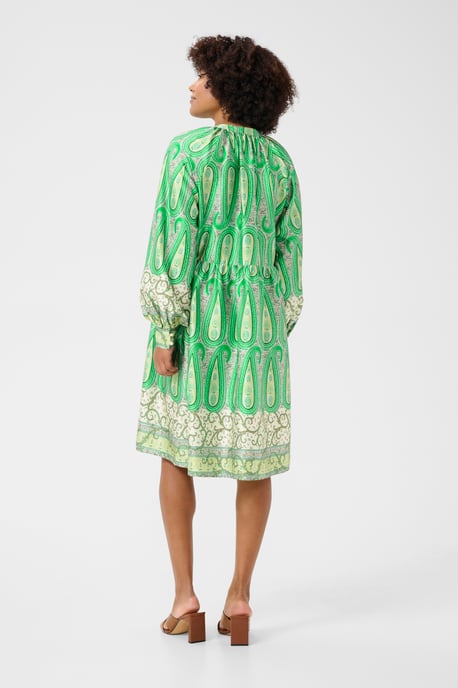 Kleid Feminine Green Paisley Border multicolour - Image 3