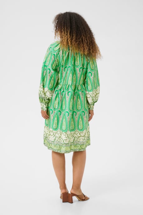 Kleid Feminine Green Paisley Border multicolour - Image 4
