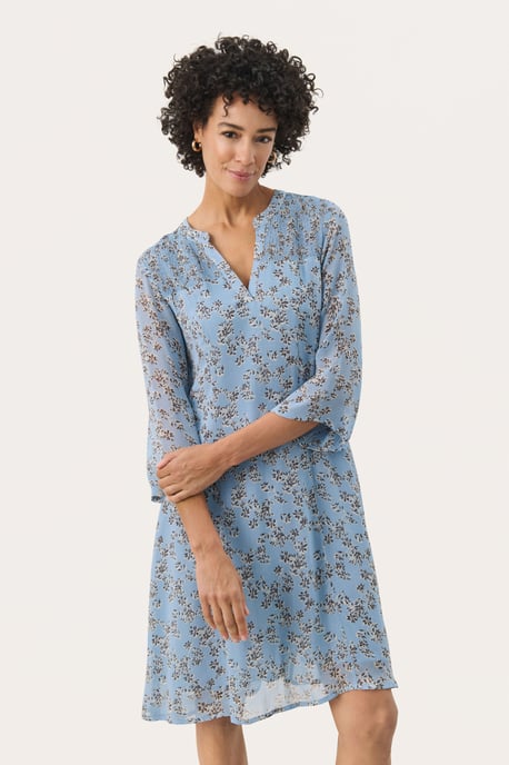 Kleid Gerade Passform blue - Image 4