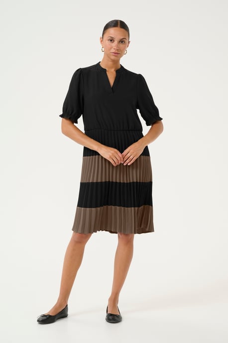 Kleid Feminine black brown - Image 1
