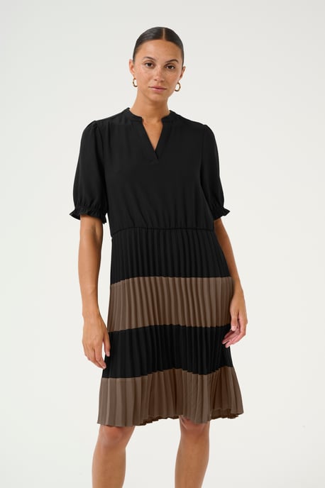 Kleid Feminine black brown - Image 3
