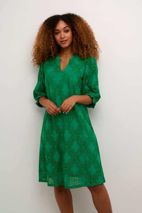 Kleid im entspannten Schnitt green - Image 3