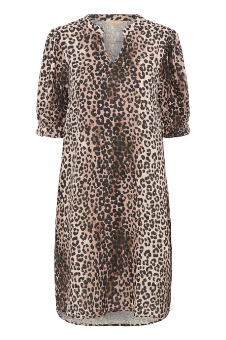 Kleid mit entspannter Passform animal - Image 4