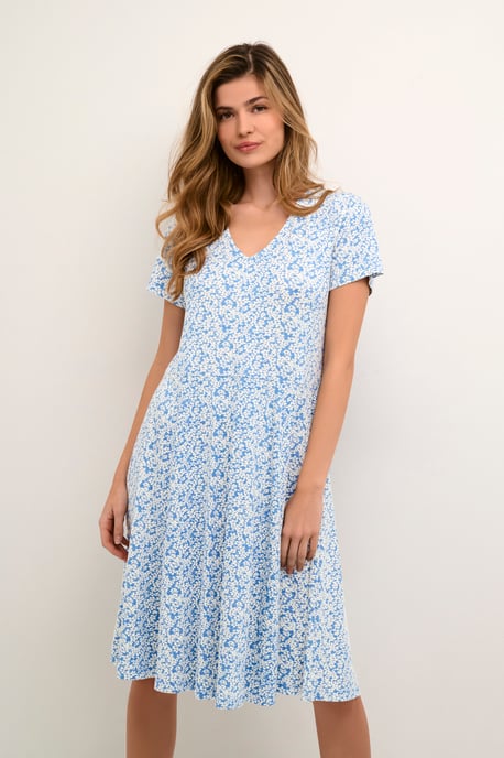 Kleid Regular fit blue white - Image 5