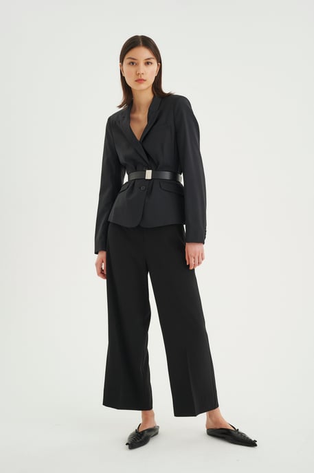 Blazer Gerade Passform Black - Image 3