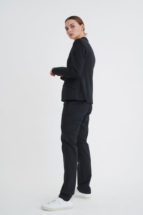 Blazer Gerade Passform Black - Image 4