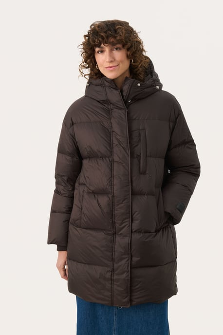 Jacke Gerade Passform Chocolate Torte brown - Image 3