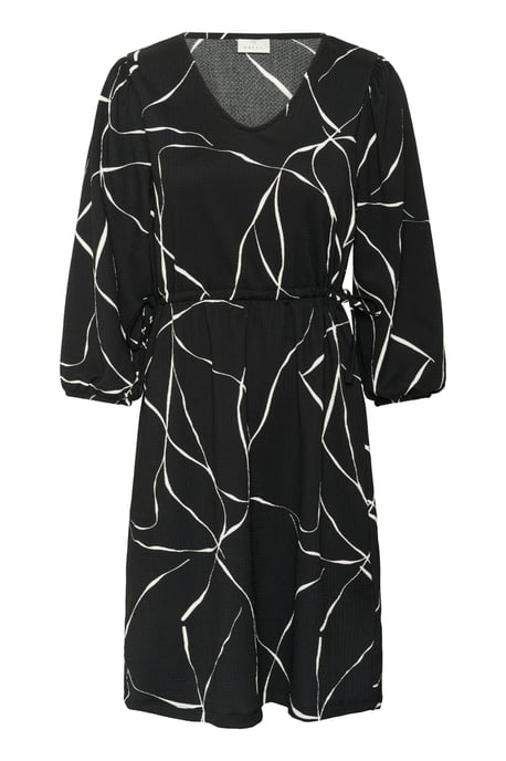 Kleid Regular fit black white - Image 4