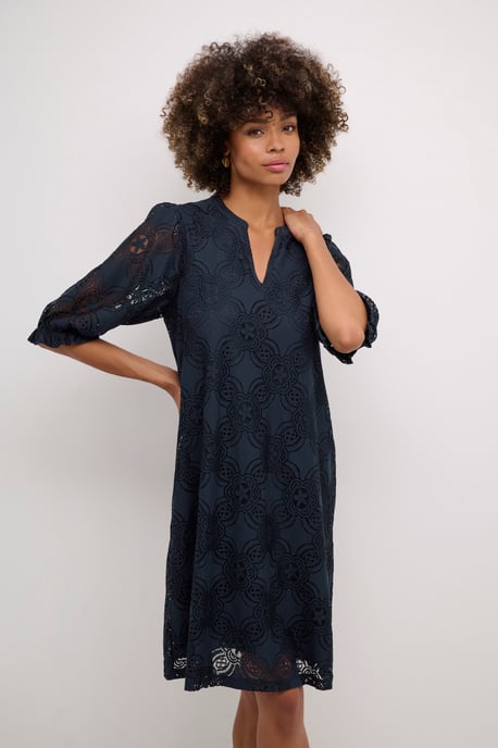 Kleid Relaxed fit navy - Image 3