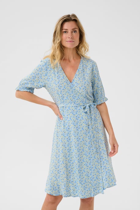 Kleid Feminine Blue Yellow Small Floral blue multi - Image 3