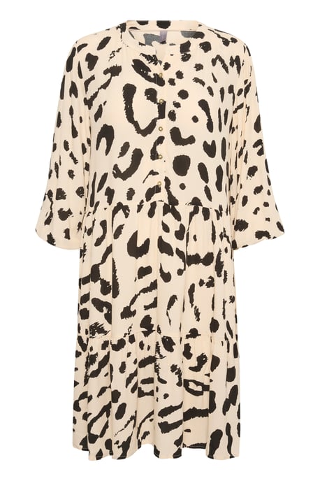 Kleid Loose fit black offwhite - Image 4