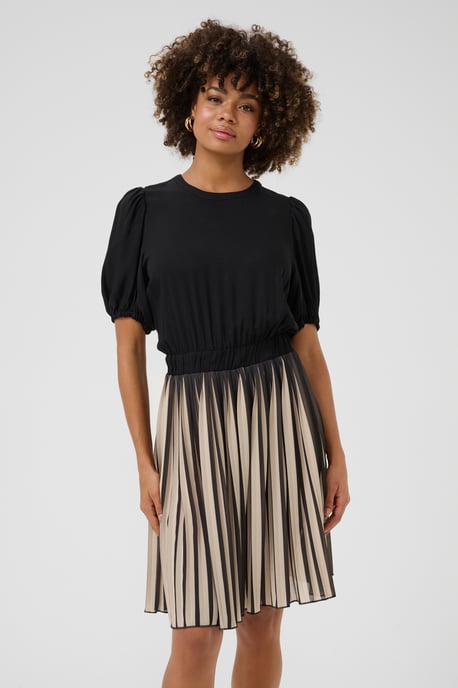Jersey-Kleid im entspannten Schnitt black - Image 3