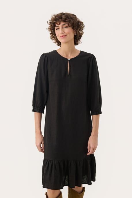 Kleid Feminine Form black - Image 2