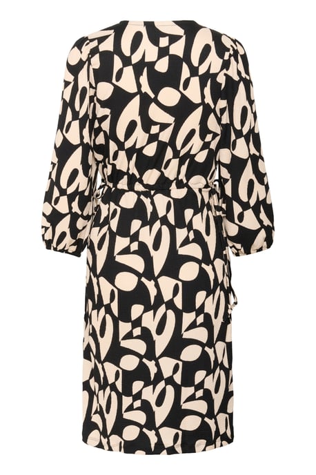 Kleid Regular fit black offwhite - Image 5
