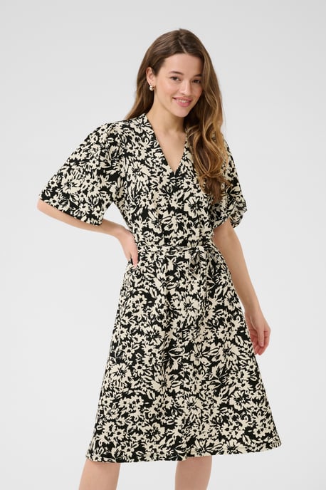 Kleid Regular fit black white - Image 3