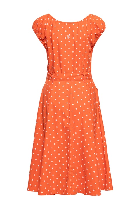 Queen Kerosin Damen Swing Kleid orange - Image 2