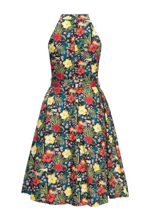 Queen Kerosin Damen Swing Kleid schwarz - Image 2
