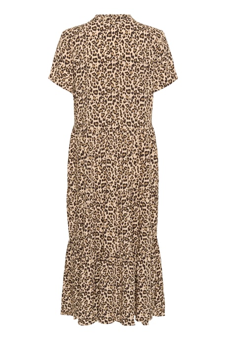Kleid A-shape Creme Leopard Strokes animal - Image 5