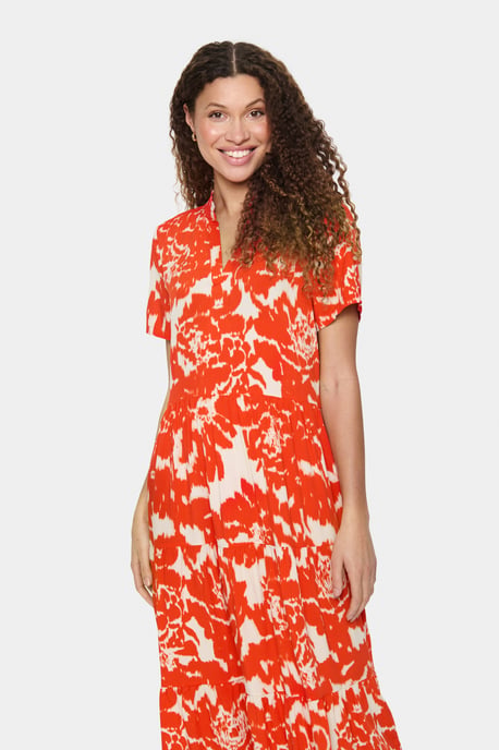 Kleid A-shape Poinciana Water Blooms - Image 3
