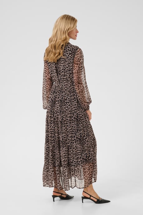 Kleid A-shape Natrual Animal Spots leopard - Image 5