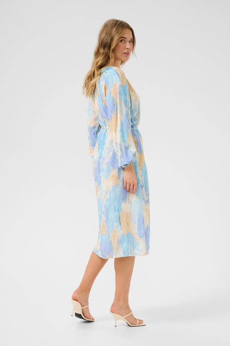 Kleid Regular fit Blue Watercolor blue multi - Image 5