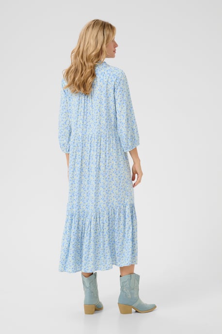 Kleid A-shape Blue Yellow Small Floral blue multi - Image 3