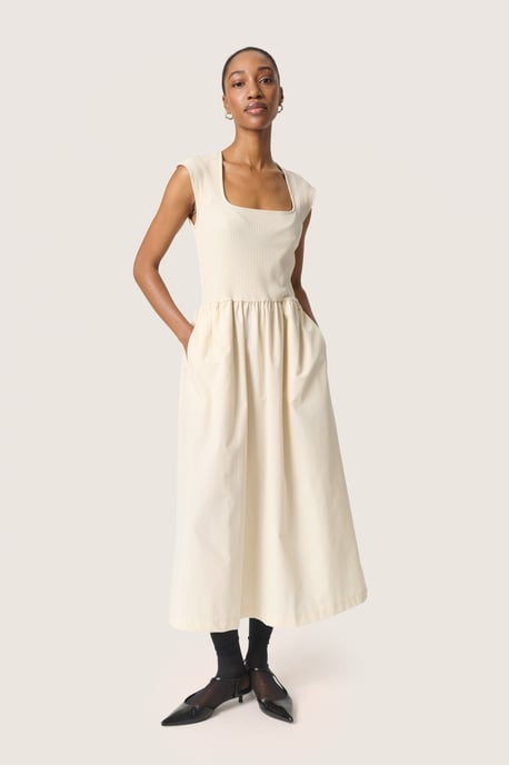 Jerseykleid Feminine Form beige - Image 1
