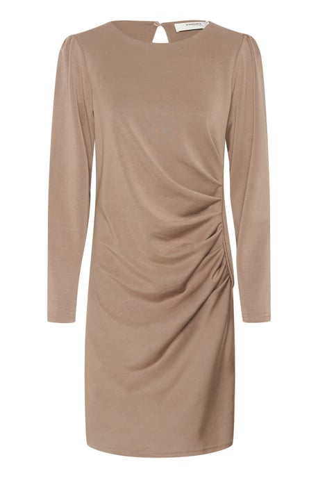 Jerseykleid Feminine beige - Image 4