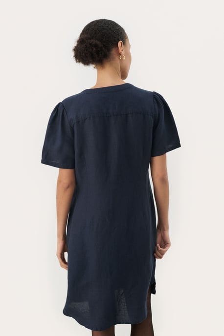Kleid Gerade Passform blue navy - Image 5