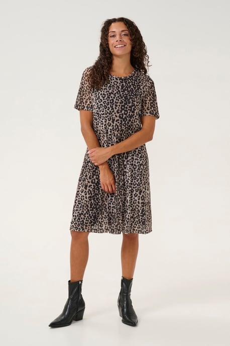 Kleid mit femininer Silhouette animal - Image 2