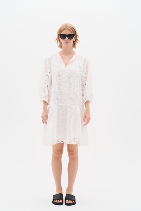 Kleid Lockere Passform white - Image 2