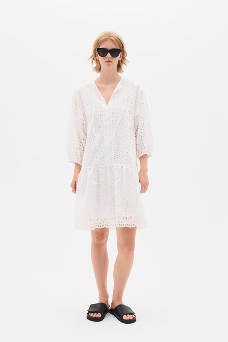 Kleid Lockere Passform white - Image 3