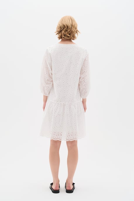 Kleid Lockere Passform white - Image 4