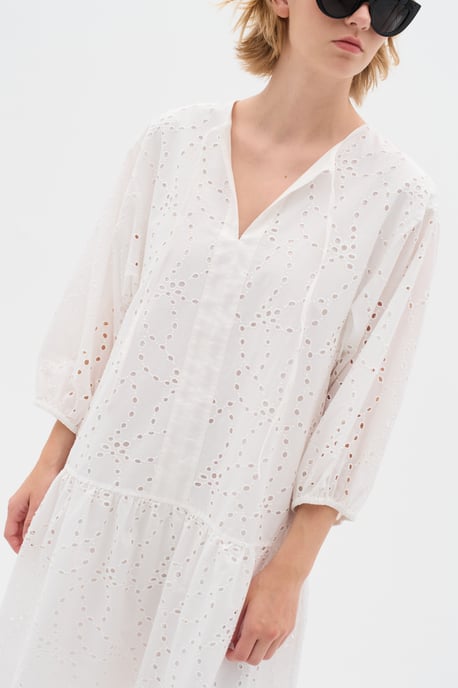 Kleid Lockere Passform white - Image 5
