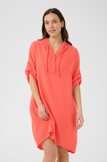 Kleid Regular fit Hot Coral coral - Image 3