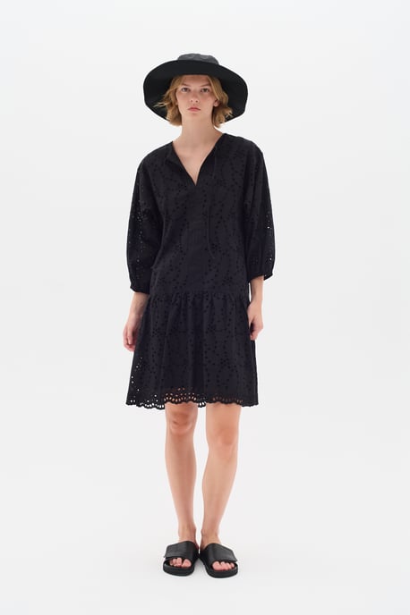 Kleid Lockere Passform black - Image 2