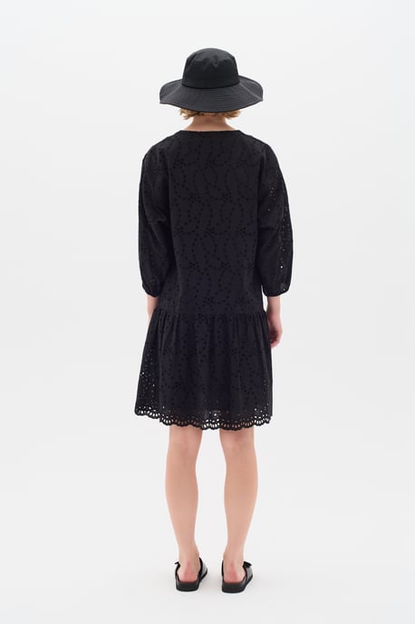 Kleid Lockere Passform black - Image 3
