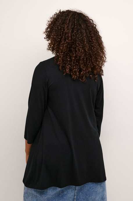 Jerseykleid A-shape black - Image 3