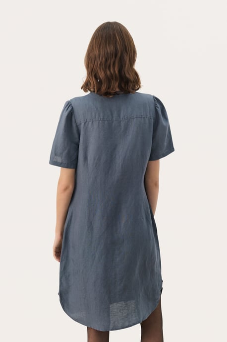 Kleid Gerade Passform dark grey - Image 3
