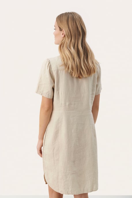Kleid Gerade Passform offwhite - Image 3