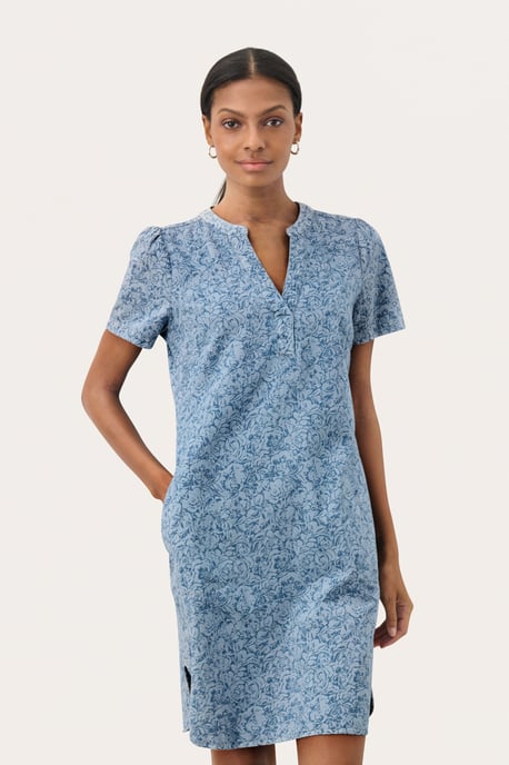 Kleid Gerade Passform blue - Image 2