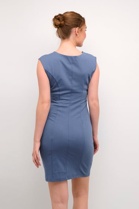 Kleid Slim fit blue - Image 5