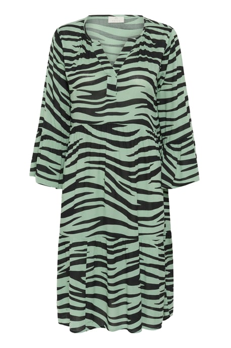 Kleid A-shape black green - Image 4