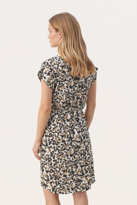 Jerseykleid Relaxed fit black offwhite - Image 3