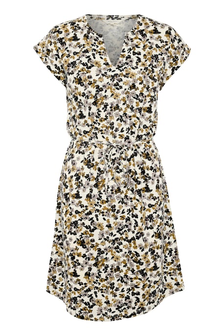 Jerseykleid Relaxed fit black offwhite - Image 4