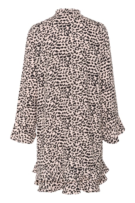 Kleid Lockere Passform Classic Leopard animal - Image 4