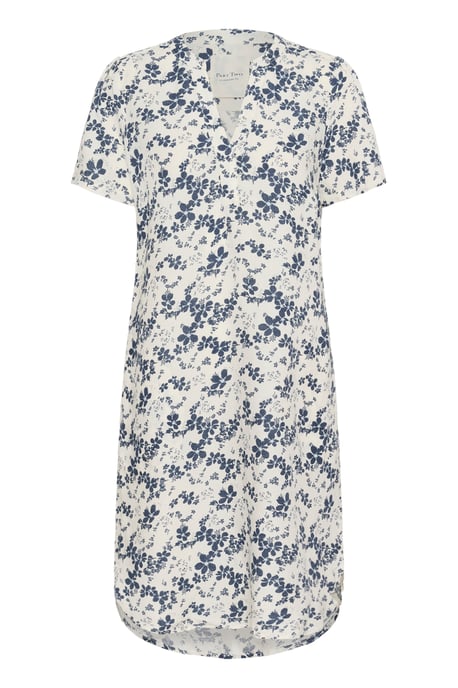 Kleid Gerade Passform white blue - Image 4