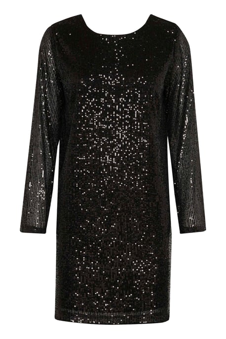 Jerseykleid Gerade Passform black - Image 5