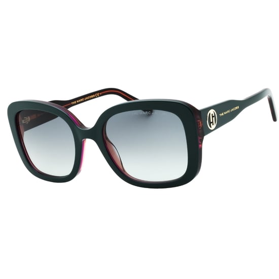 Marc Jacobs - Dunkelgraue Sonnenbrille mit blaugrünen SF-Gläsern - Image 2